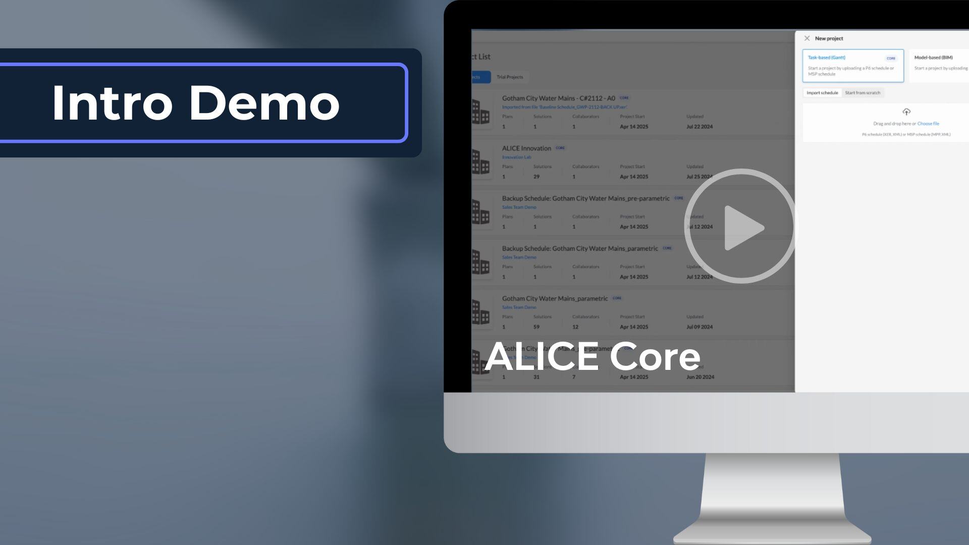 ALICE Core Demo Video 