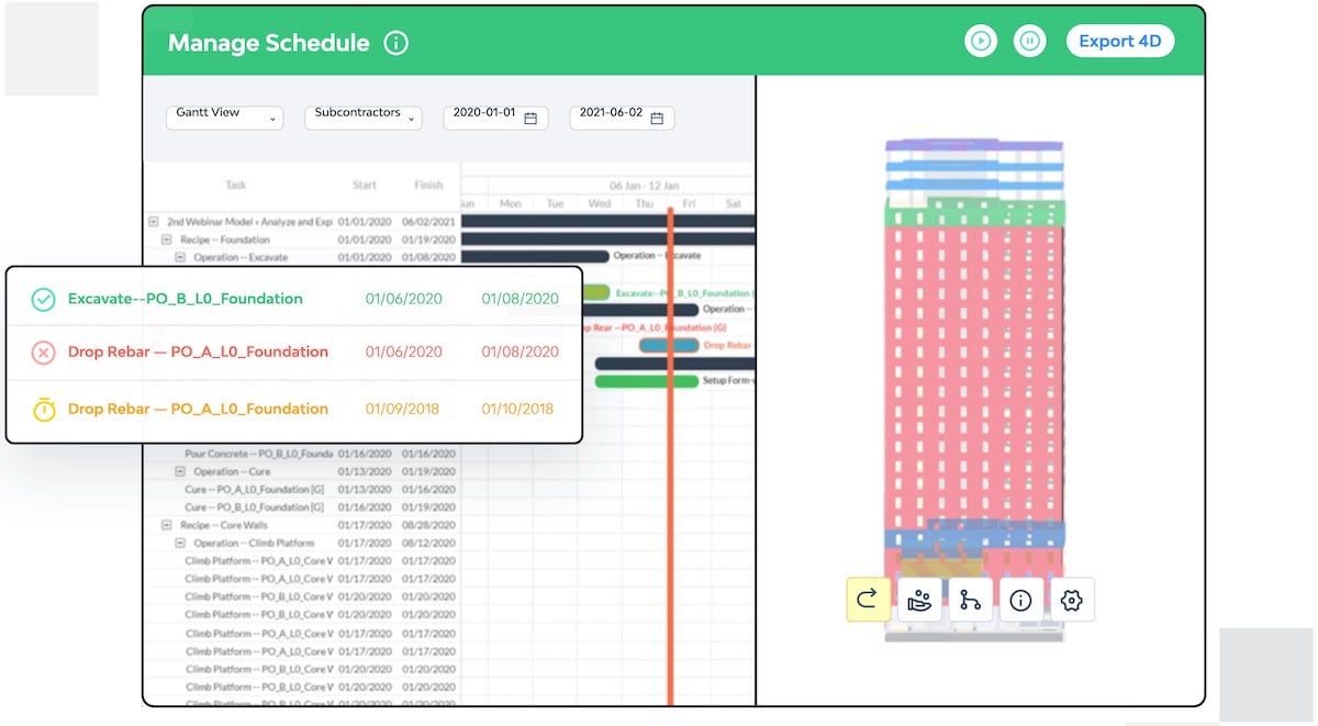 ALICE manage snippet