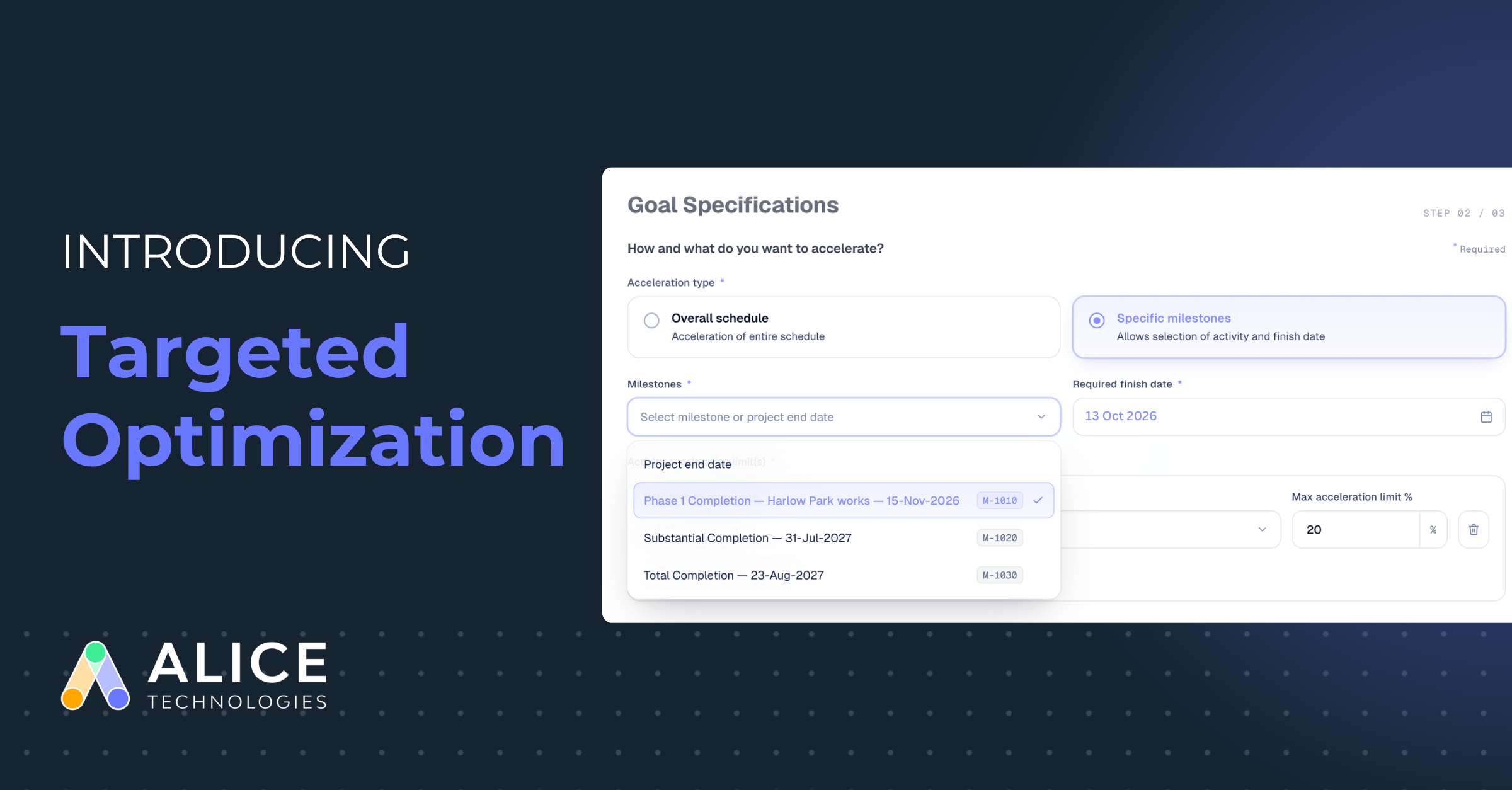 ALICE introduces new optimization mode for construction project teams ...